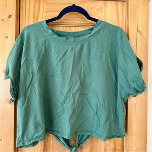 ARULA Teal Short Sleeve Women's Top XL